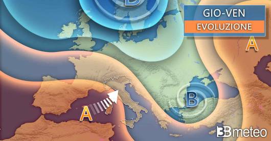 Meteo giovedì-venerdì