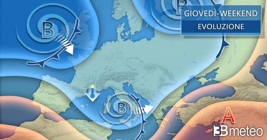 Meteo giovedì-weekend