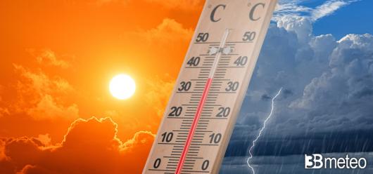 Meteo - In arrivo breve ondata di caldo e forti temporali