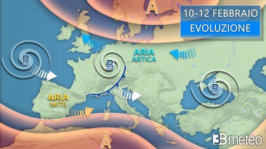 Meteo inizio prossima settimana