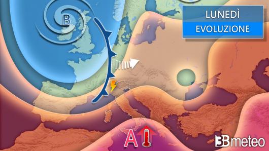Meteo inizio settimana