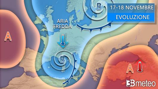 Meteo inizio settimana