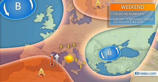 Meteo Italia: la situazione attesa nei prossimi giorni