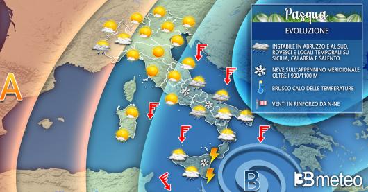Meteo Italia Pasqua