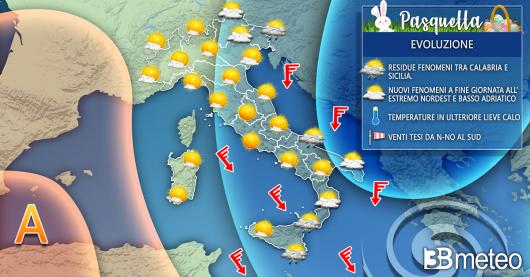 Meteo Italia Pasquetta