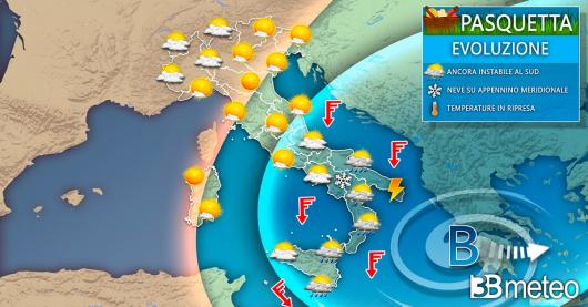 Meteo Italia Pasquetta