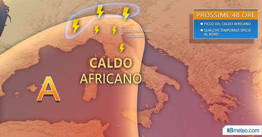 Meteo Italia: situazione attesa tra giovedì e venerdì