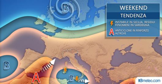 Meteo Italia weekend