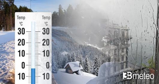 Meteo lunedì, tra forti gelate, neve a bassa quota e pioggia