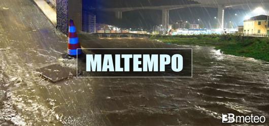 Meteo - Maltempo su molte regioni del Sud