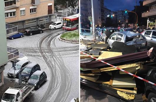 METEO Maltempo sull'Italia, pioggia, grandine e vento forte