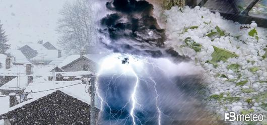 Meteo - Marcata instabilità di stampo tardo invernale in arrivo sull'Italia