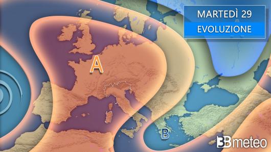 Meteo martedì