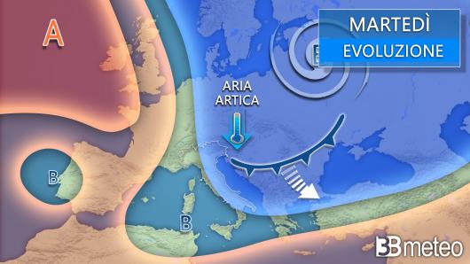 Meteo martedì