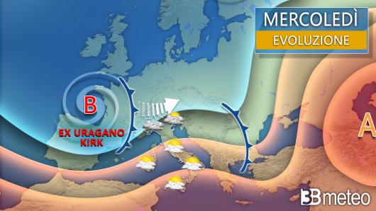 Meteo mercoledì
