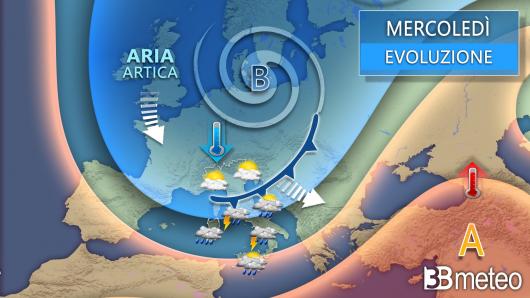 Meteo mercoledì