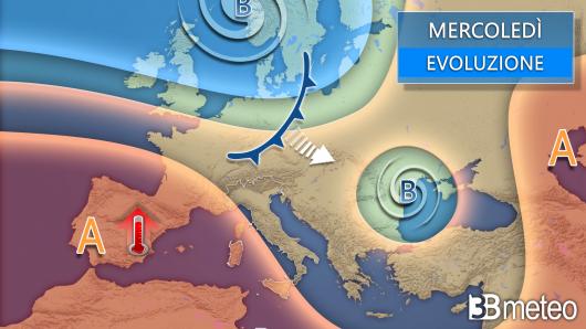 Meteo mercoledì