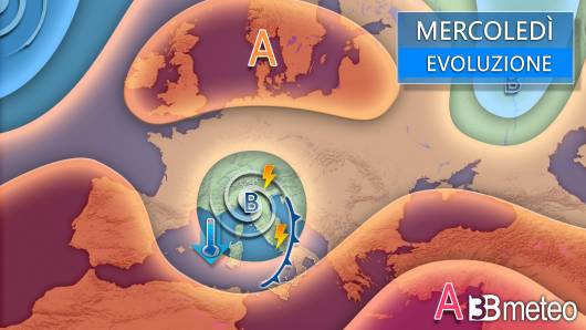 Meteo mercoledì