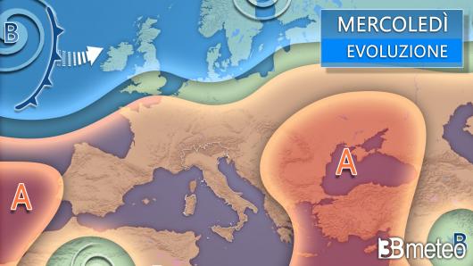 Meteo mercoledì