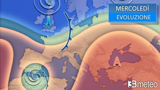 Meteo mercoledì