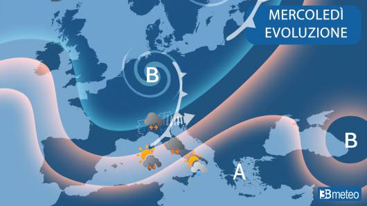 Meteo mercoledì