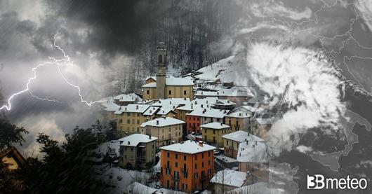 Meteo mercoledì ancora freddo e neve a bassa quota