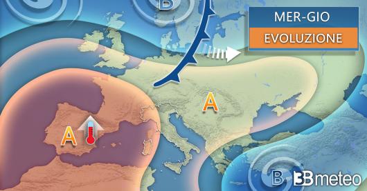 Meteo mercoledì - giovedì
