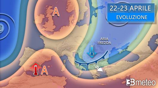 Meteo mercoledì-giovedì
