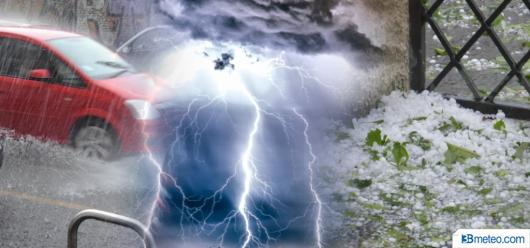 Meteo, mezza Francia in ginocchio per il maltempo, temporali, alluvioni e grandine