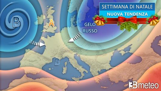 Meteo Natale, possibile scenario