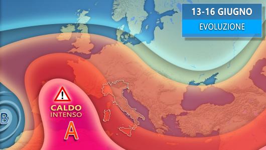 Meteo nuova settimana prima parte, rimonta africana sul comparto iberico