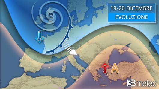 Meteo - Perturbazione in arrivo tra giovedì e venerdì