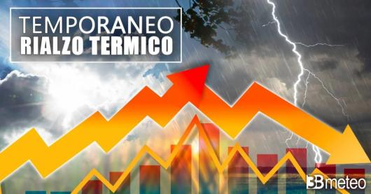 Meteo più caldo nella prima parte della settimana, poi calo termico