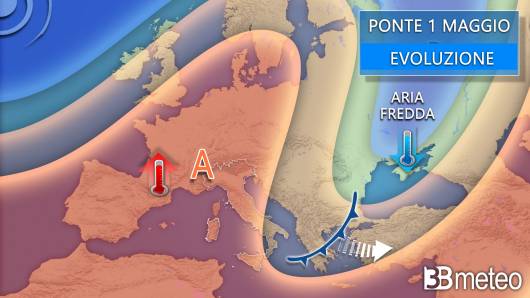 Meteo ponte del 1 maggio