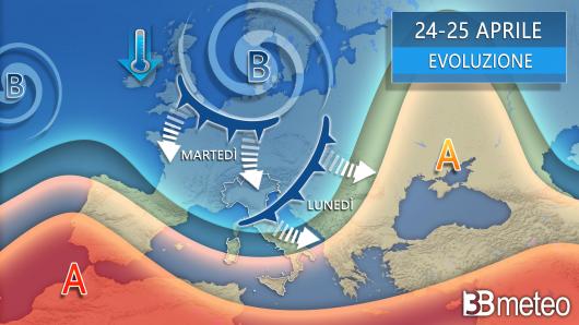 Meteo ponte del 25 aprile