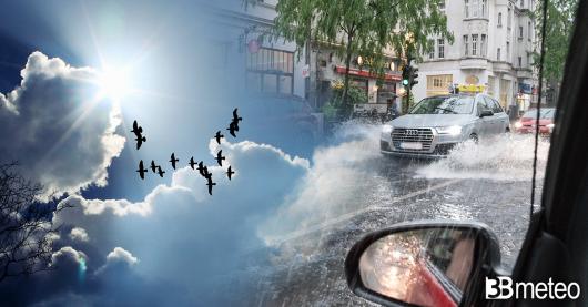 Meteo - Prima perturbazione di ottobre sull'Italia