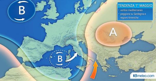meteo primo maggio