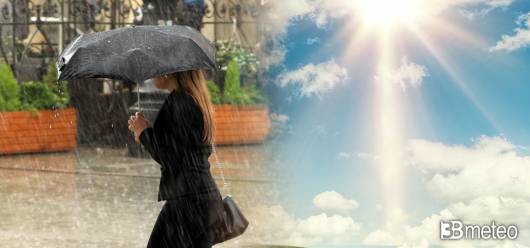 Meteo - Prossima settimana tra pioggia e sole