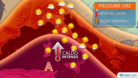Meteo prossime ore