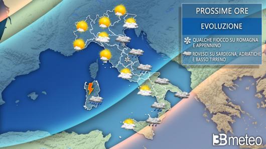 Meteo prossime ore
