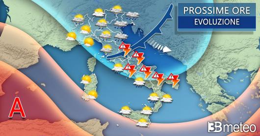 Meteo prossime ore