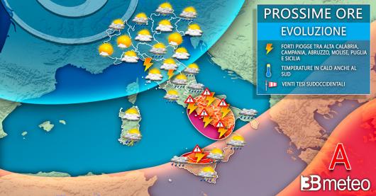 Meteo prossime ore
