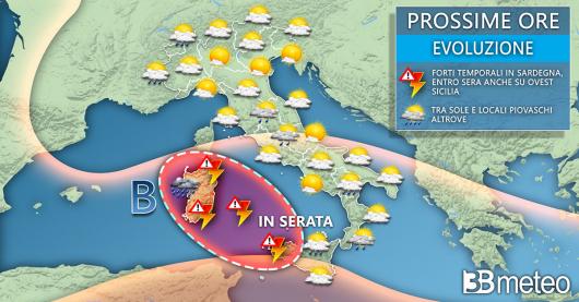 Meteo prossime ore