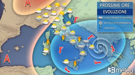 Meteo prossime ore