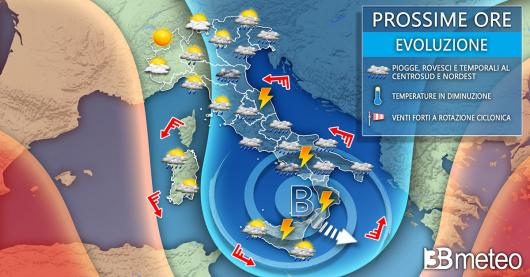 Meteo prossime ore
