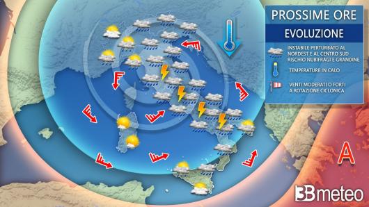 Meteo prossime ore