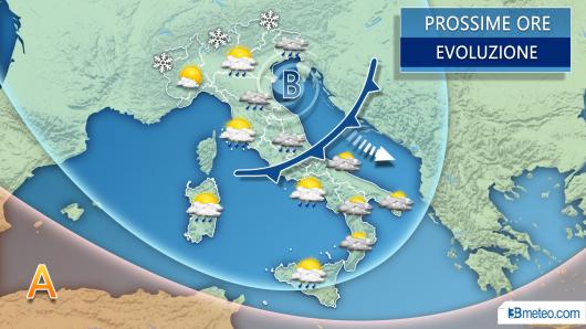 Meteo prossime ore