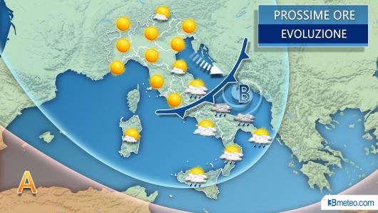 Meteo prossime ore