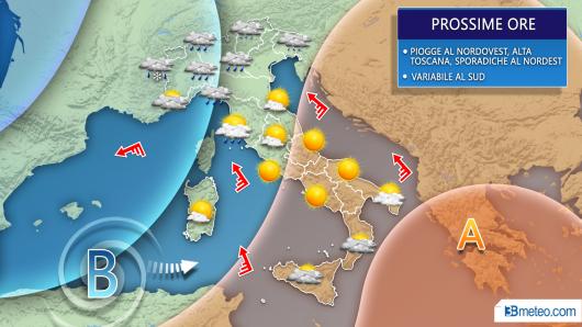 Meteo prossime ore