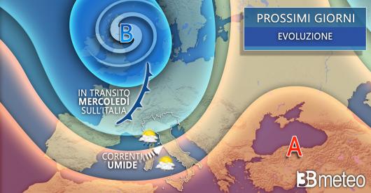 Meteo prossimi giorni